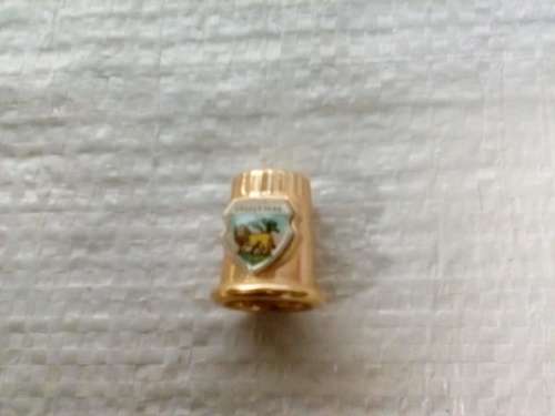 Vintage Kruger Park Souvenir Thimble (Ref 142)
