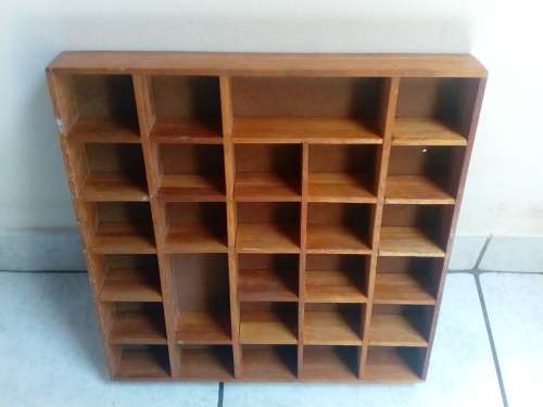 Nice Size Plywood Printer's Tray for Ornaments - Size 37cm x 37cm x 5cm (Ref 421)