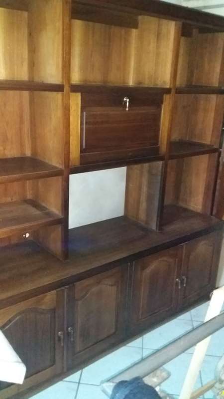 Vintage Solid Wood Executive Drinks Cabinet