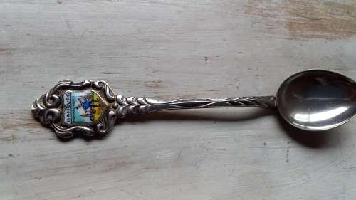 Vintage Souvenir Spoon "Hamburg"