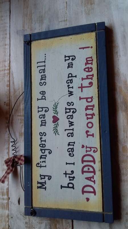 Cute Wooden Wall Hanging for Child's Room