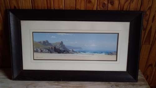 Seascape Water Colour Painting by Renowned Irish Artist George Trevor