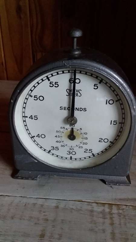 1940's Smiths Seconds Timer (Stopwatch) - Made in England