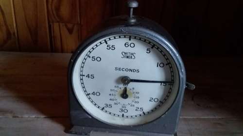 1940's Smiths Seconds Timer (Stopwatch) - Made in England
