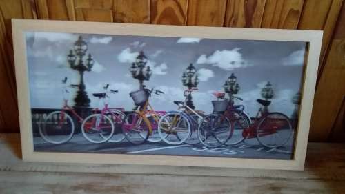 3D Bicycles in Paris Wall Hanging