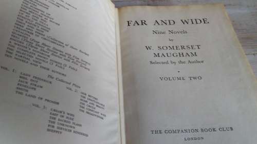 W. Somerset Maugham - Two Volume Set 1955