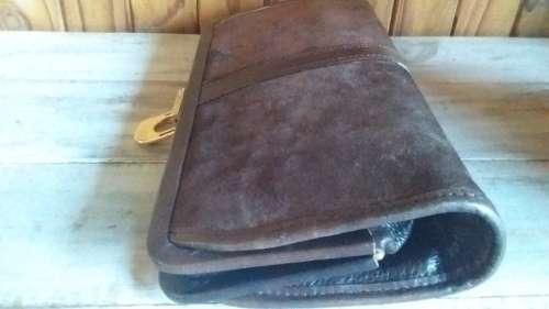 Vintage Bally Leather Clutch Bag
