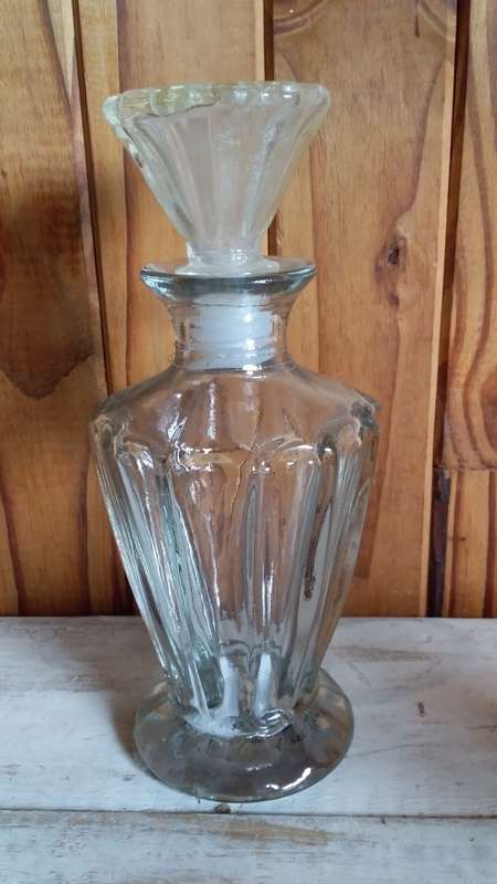 Decorative Glass Jar with Stopper