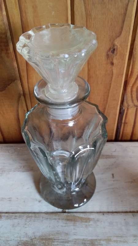 Decorative Glass Jar with Stopper