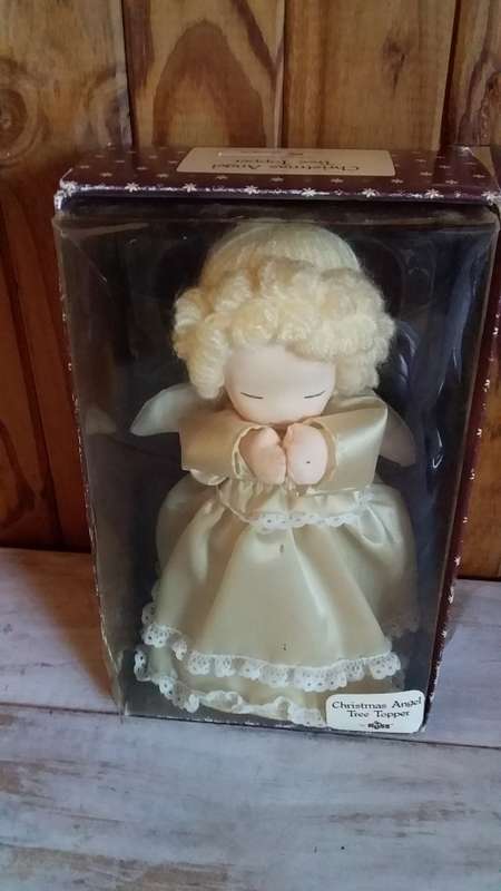 Vintage RUSS Christmas Angel Tree Topper