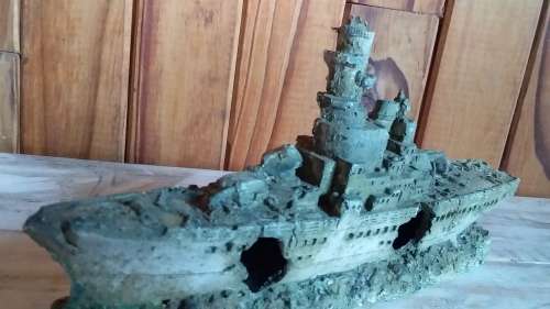 Sunken Ship Fish Tank Ornament