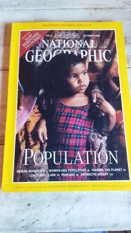 National Geographic Mag Oct 1998