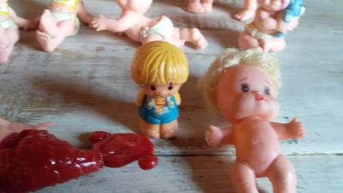 9 x LGT 1991 Magic Diaper Babies plus few Other Toys
