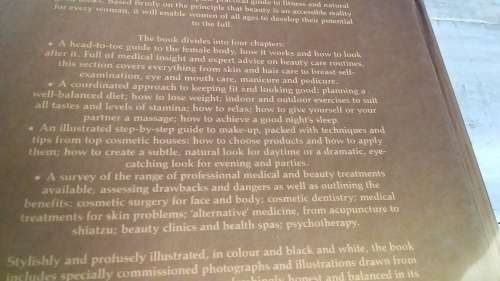 The Face and Body Book 1989