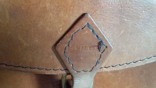 Vintage Leather Satchel - Still Strong & Solid