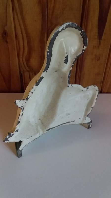 Vintage Cast Metal Duck Theme Door Stopper