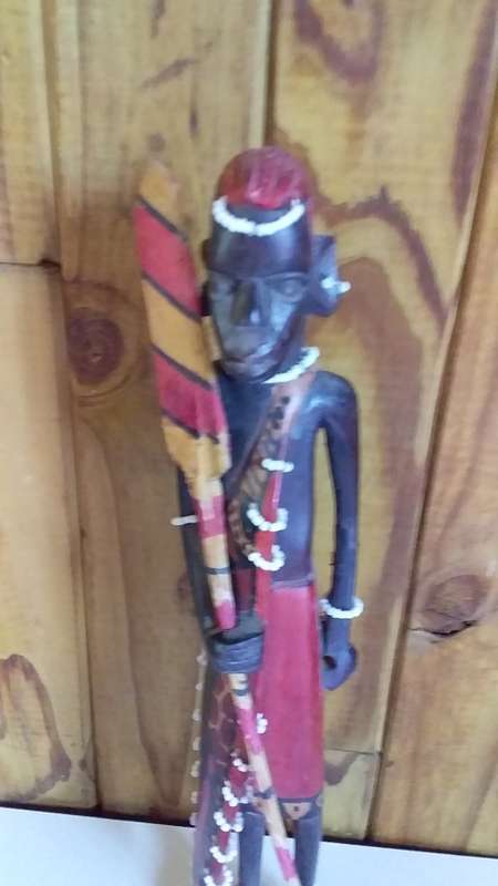 Wooden African Figurine