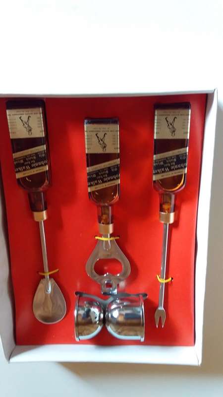 Vintage Johnnie Walker Delux Bar Set
