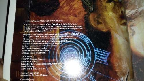 The Sandman Vol 1 Preludes and Nocturens Graphic Novel