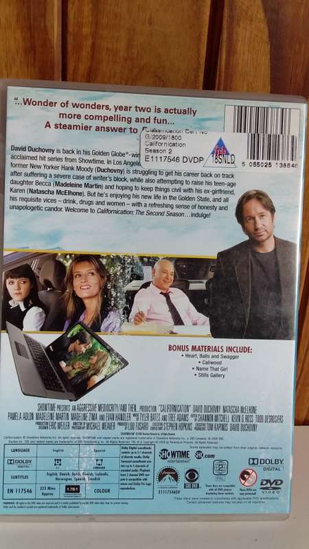 Californication - The Second Season DVD