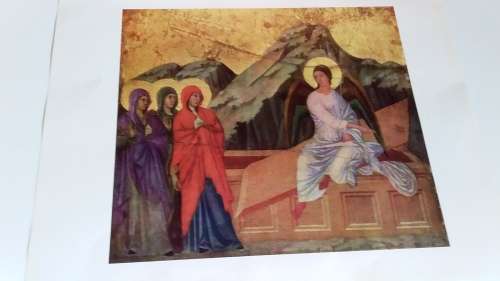 The Marys at the Tomb - Duccio Di Buoninsegna (1260? - 1319?)