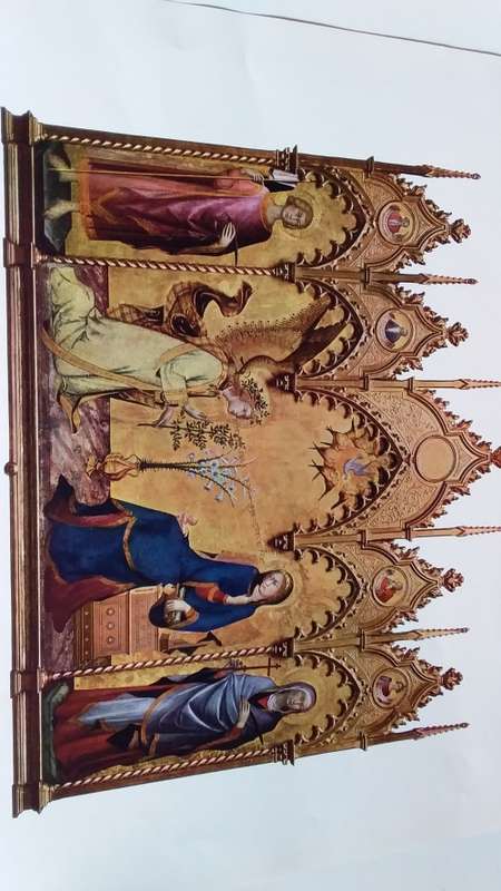 The Annunciation - Simone Martini (1285? - 1344) Plate