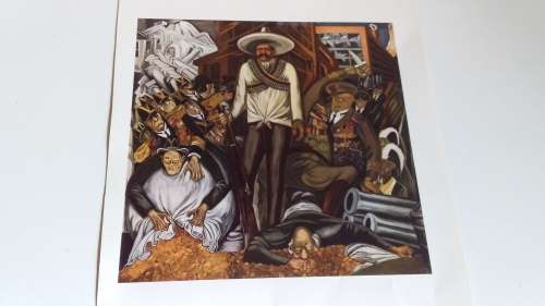 Hispano-America - Jose Clemente Orozco (1883 - ?) Plate