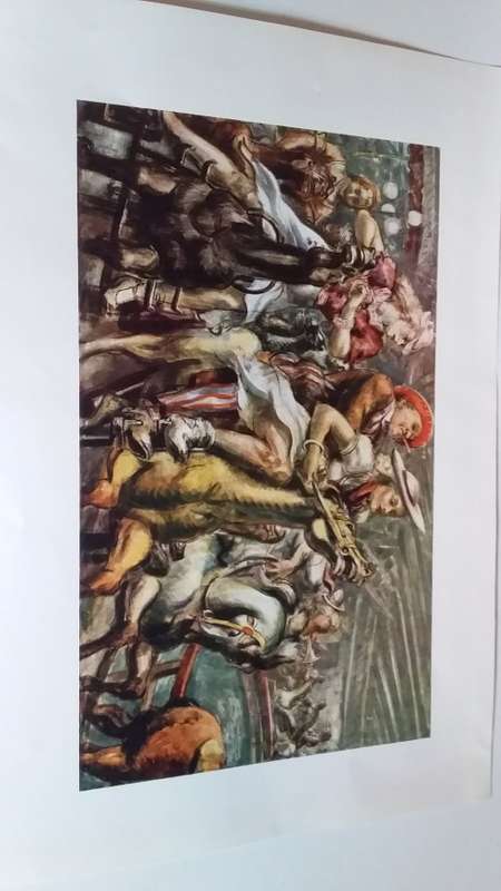 Wooden Horses - Reginald Marsh (1898 - ?) Plate