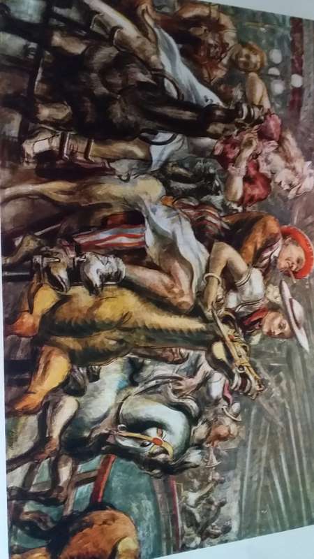Wooden Horses - Reginald Marsh (1898 - ?) Plate