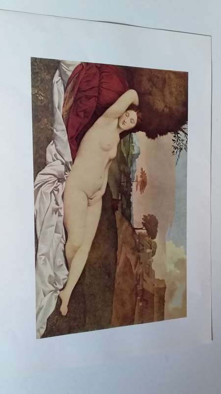 Sleeping Venus - Giorgione (1478? - 1510) Plate