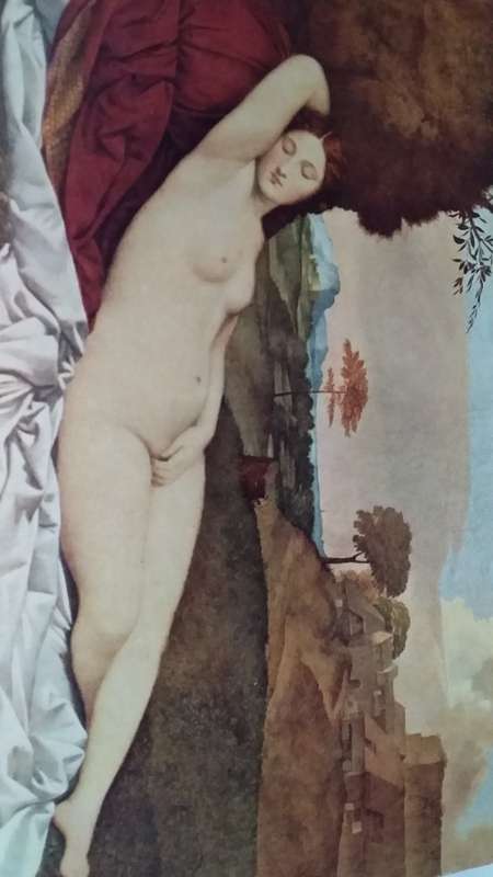 Sleeping Venus - Giorgione (1478? - 1510) Plate