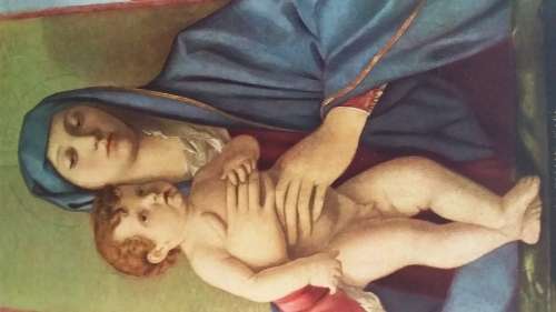 Madonna of the Trees - Giovanni Bellini (1430? - 1516) Plate
