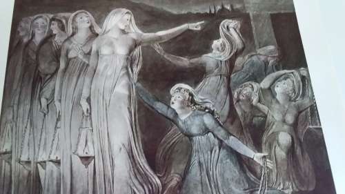 The Wise and Foolish Virgins - William Blake (1757 - 1827) Plate