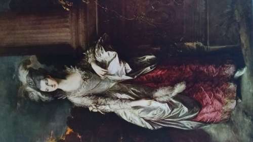 Mrs Graham - Thomas Gainsborough (1727 - 1788) Plate