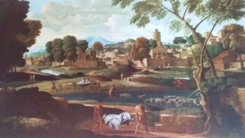 The Funeral of Phocion - Nicolas Poussin (1594 - 1665) Plate