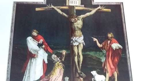 The Crucification - Mathias Grunewald (1480? - 1530?) Plate