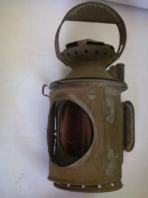 Old Railway Signal Lamp