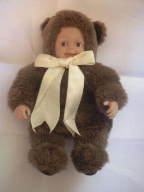 Anne Geddes Doll in Bear Clothing