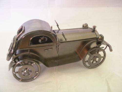 Vintage Metal Car with Turning Wheels # 2