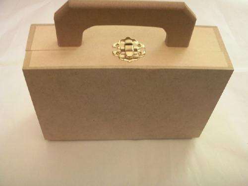 Crafter's Suitcase for Painting or Decoupage - 18cm x 12cm x 6cm