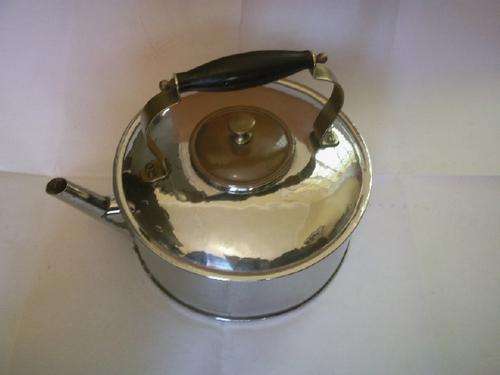 Large Shiny Metal Kettle