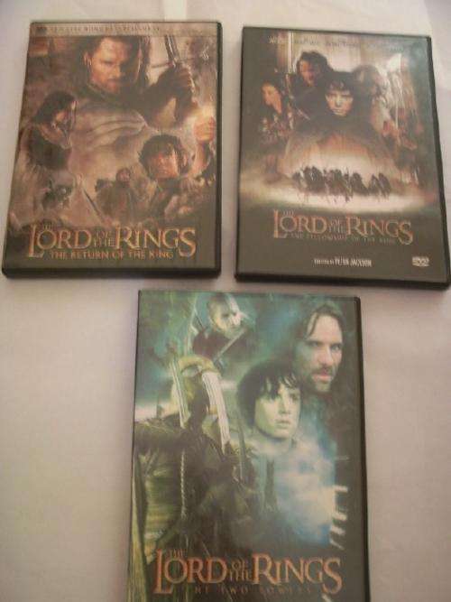 Lord of the Rings - Three Titles DVD