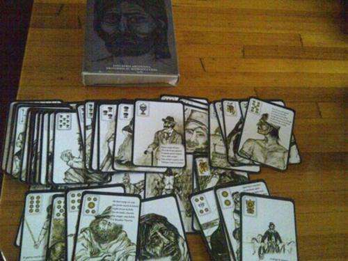 Reproduction of Martin Fierro's Art - Playing Cards