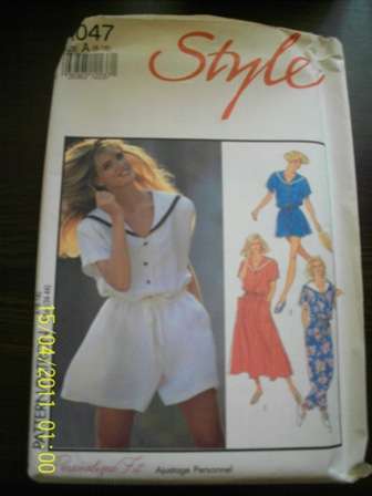 Vintage Style 2047 Pattern - Size A (8 - 18)