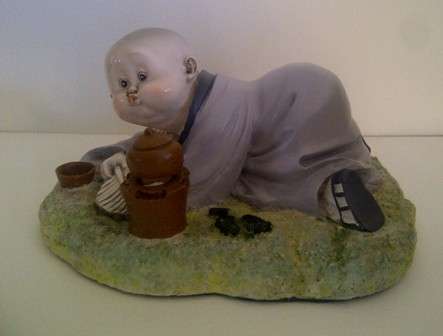 Absolutely Beautiful Budha Trying to Light a Fire