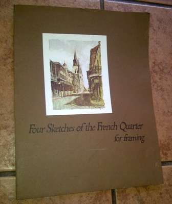 Four Sketches for Framing by Don Davey 1967 (In a Folder)