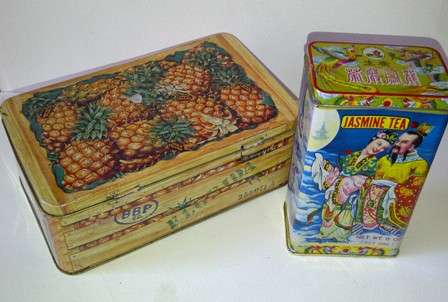 Gold Island Pineapples & Jasmine Tea Tin
