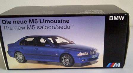 Genuine BMW M5 Sedan - Made in Germany Scale 1.43