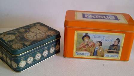 Old Nestle & Keller-Charles Tins