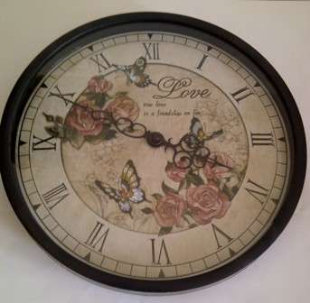 Decorative Love Wall Hanging Clock